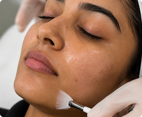 Chemical Peel for Hyperpigmentation